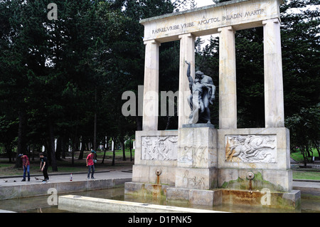 Rafael Uribe-Denkmal in der Cundimarca Abteilung BOGOTA Kolumbien Stockfoto