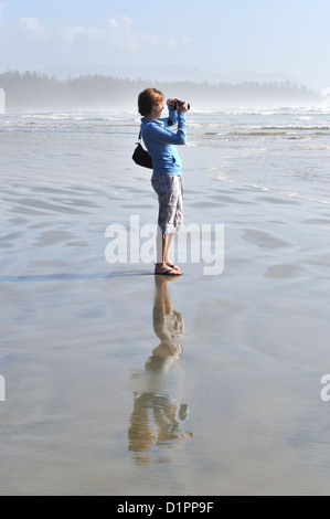 Long Beach, Pacific Rim National Park, Vancouver Island, British Columbia, Kanada Stockfoto