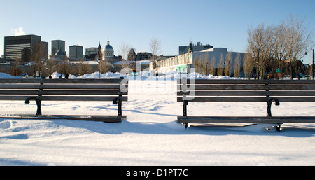 Montreal vom alten Hafen aus gesehen Stockfoto