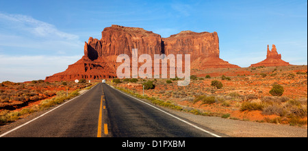 Entlang der US-163 im Monument Valley, Arizona, USA Stockfoto