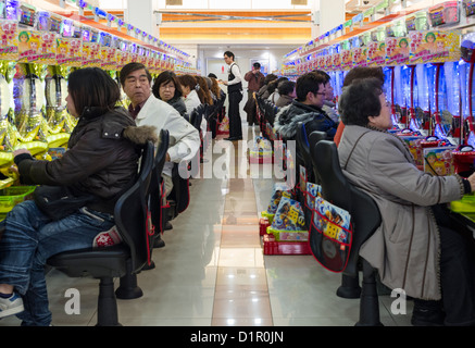 Japanische Arcade-Spiele in Shinjuku, Tokio Stockfoto