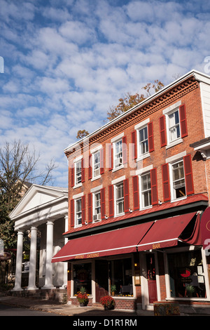 North Main Street in Doylestown, PA Stockfoto