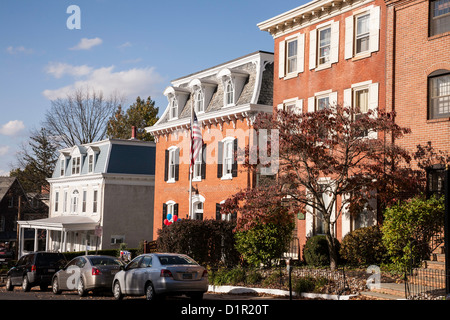 Straßenszene, Doylestown, PA Stockfoto