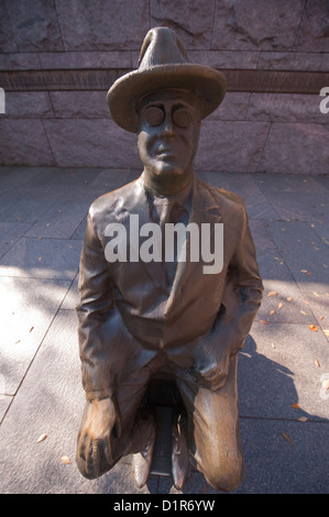 Statue Von Roosevelt Sitzt Im Rollstuhl Franklin Delano Roosevelt Memorial Washington D C Usa Stockfotografie Alamy