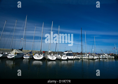 Vedbæk haben, der Hafen der Stadt befindet sich nördlich von Kopenhagen Stockfoto