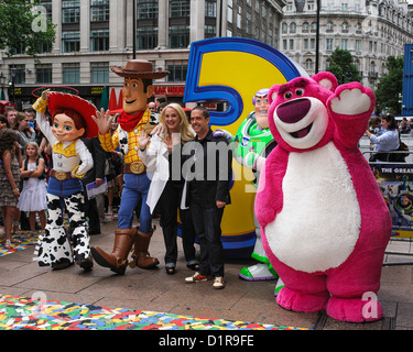 UK-Premiere von Toy Story 3 im Empire Leicester Square, London, 18. Juli 2010. Bild von Julie Edwards. Stockfoto