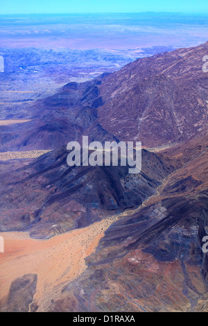 Eine Luftaufnahme des Brandberg Stockfoto