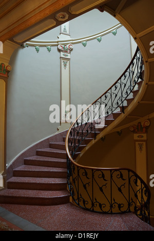 Kann Prunera ist ein Kunstmuseum in Sóller, zeigt eine Vielzahl von Künstlern, sowohl einige der großen Meister und einige lokale. Stockfoto