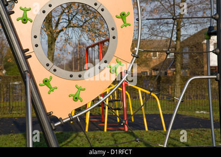 Kinderspielplatz, Lancashire, england Stockfoto