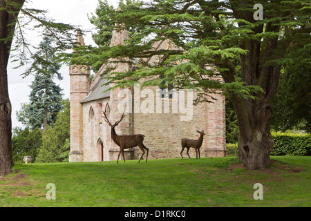 Kapelle auf dem Gelände des Scone Palace Stockfoto