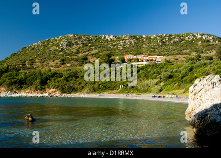 Kalamia Strand Lassi in der Nähe von Argostoli Kefalonia Ionische Inseln Griechenland Stockfoto