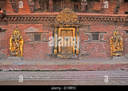 Bayda Mandir Heiligtum Royal Palace Durbar Square Patan Nepal Stockfoto