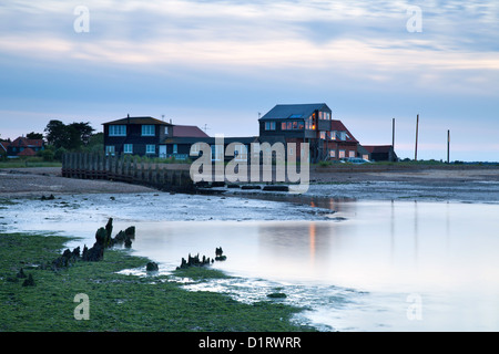 Sonnenuntergang Walberswick, Suffolk Coast, East Anglia UK Stockfoto