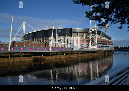 Heimat der walisischen rugby Stockfoto