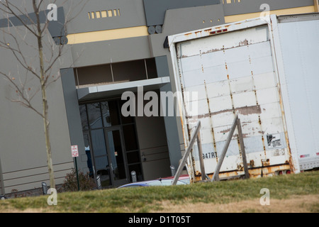 Ein Daten-Center-Komplex wo Amazon.com bekannt ist, um Platz in Ashburn, Virginia Leasing. Stockfoto