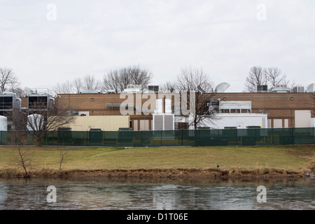 Ein komplexes Rechenzentrum betrieben von VADATA, Inc., ein Tochterunternehmen von Amazon.com, in Chantilly, Virginia. Stockfoto