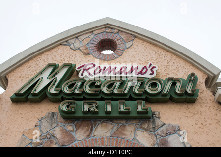 Eine Romano Macaroni Grill legeres Kette Restaurant. Stockfoto