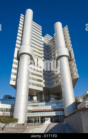 Hauptsitz der HypoVereinsbank (Teil der italienischen Unicredit Group) in München, Bayern, Deutschland Stockfoto