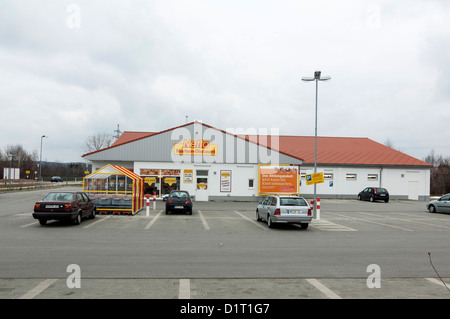 Netto supermatket in Altenstadt, Oberbayern, Deutschland Stockfoto