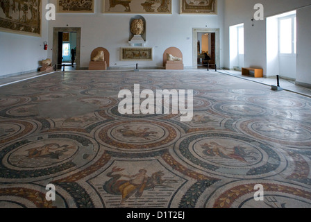 Tunesien, Tunis, Römische Mosaiken in der Del Bardo-museum Stockfoto