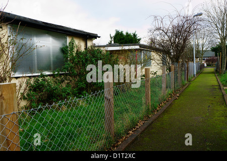 Abbruch und Sanierung soll dem Excalibur-Nachlass von Prefabs in Süd-London. Stockfoto