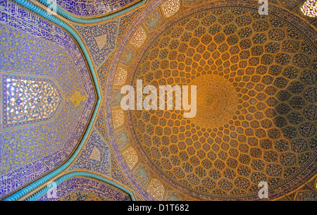 Masjed-e Sheikh Lotfollah Moschee, Isfahan, Iran Stockfoto