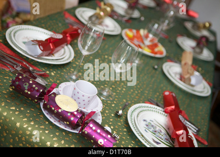 Weihnachten-Maßgedecke Stockfoto