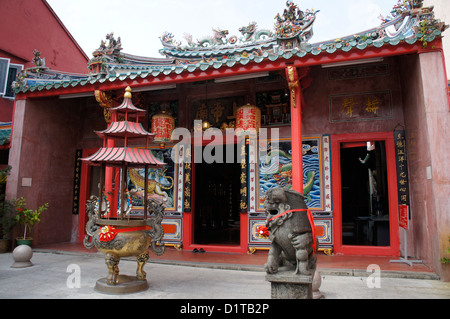 Hiang Thian Siang Ti (Gottheit des Nordens) Tempel, Kuching, Sarawak. Stockfoto