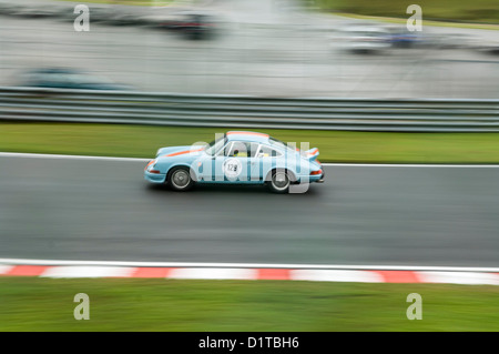 Porsche 911 Rennwagen bei "Die Klänge der Geschwindigkeit 2010 Salzburgring, Österreich Stockfoto