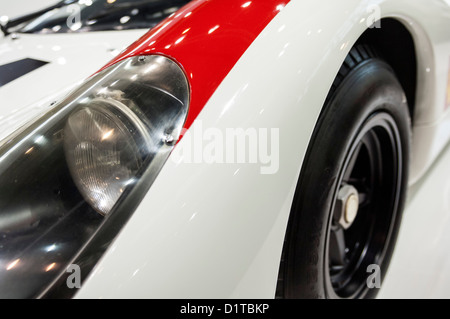 Detail der Porsche 908 historische Rennwagen der 60er Stockfoto