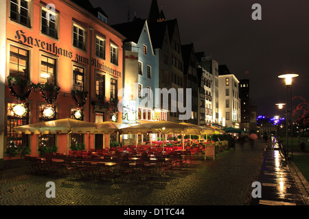 Reich verzierte Gebäude im Bereich zwischen der Stadt Köln, Nordrhein-Westfalen, Deutschland, Europa Stockfoto