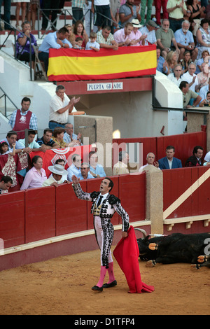 Sanlúcar, Spanien, der Stierkampfarena von Sanlucar de Barrameda Stockfoto