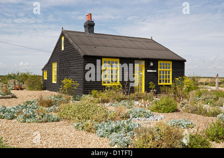 Derek Jarman Cottage Dungeness Strand England Stockfoto