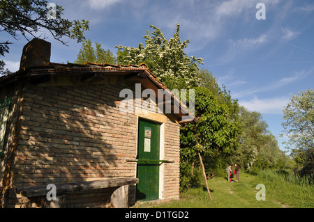 Po-Fluss-Delta (Italien), Punte Alberete Naturschutzgebiet Stockfoto