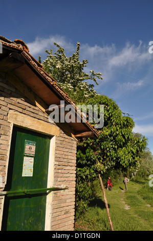 Po-Fluss-Delta (Italien), Punte Alberete Naturschutzgebiet Stockfoto