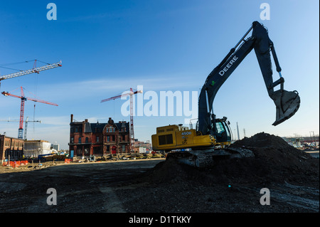 Toronto bereitet sich auf den 2015 Pan American/Parapan Panamerikanischen Spielen mit dem Bau des Sportlers Dorf hosten Stockfoto