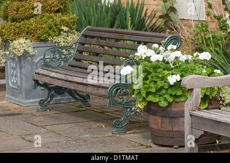 Birmingham Botanical Gardens im Sommer, West Midlands, England, Vereinigtes Königreich Stockfoto