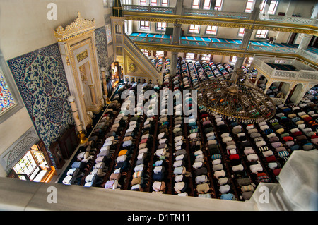 Islamische Freitagsgebet Tunahan Moschee Türkei Stockfoto