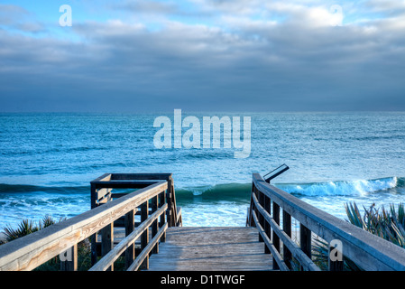 Am frühen Morgen am Cape Canaveral National Seashore in Florida Stockfoto