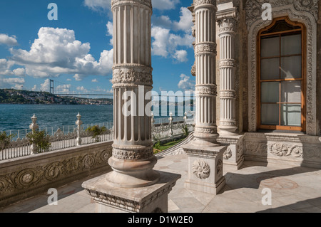 Kucuksu Palast oder Kucuksu Pavillon am Bosporus, Istanbul, Türkei Stockfoto