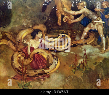 Hier sind Medea, die Tochter des Königs Aeetes von Colchis; Orpheus