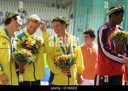 Paralympischen Spiele in Athen, 2004, Siegerehrung Stockfoto