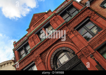 Old Cotton Exchange Building in Savannah, Georgia Stockfoto