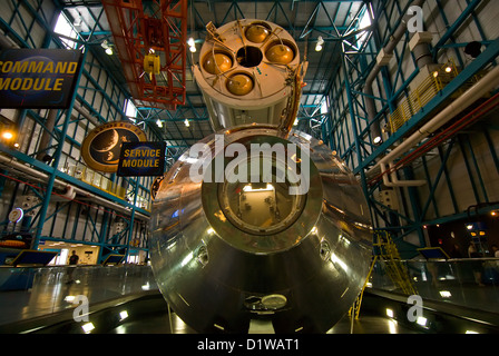 Lunar Command und Suppor Module Kennedy Space Center Visitor Center, Florida Stockfoto