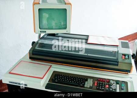 Vintage Computer Robotron A 5113 Prora, Rügen, Deutschland Stockfoto