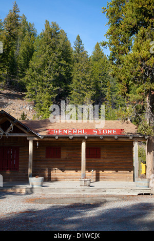 General Store Red Fish Lake, Idaho, Herbst 2012. Stockfoto