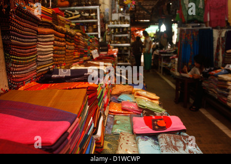 Souvenirs in Altmarkt, Siem Reap. Stockfoto