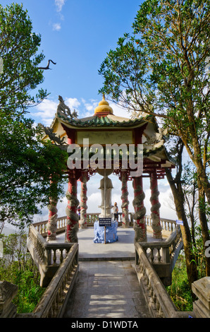 Buddhistischen Schrein am Berg, Ba Na Hügel, Da Nang, Vietnam Stockfoto