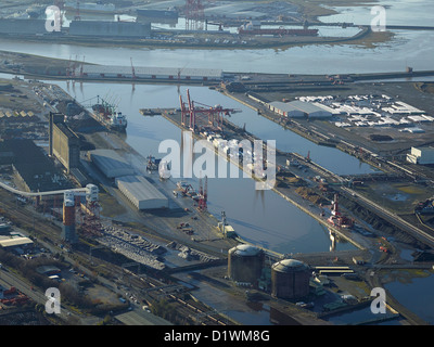Avonmouth Docks, Bristol, Südwest-England, UK Stockfoto