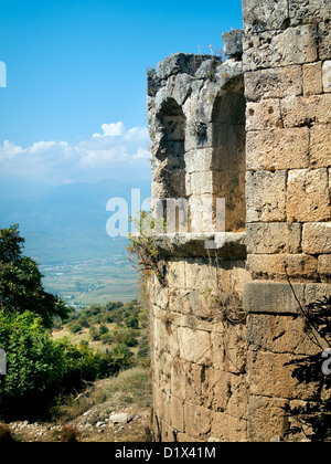 Tlos Stadt in der Türkei - antike Ruinen Stockfoto